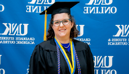 bet36365体育 Social Work B.S. graduate Lena Corrado hopes to improve the lives of military families, like hers